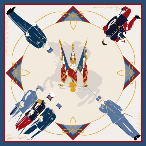 Foulard des 3 &eacute;coles