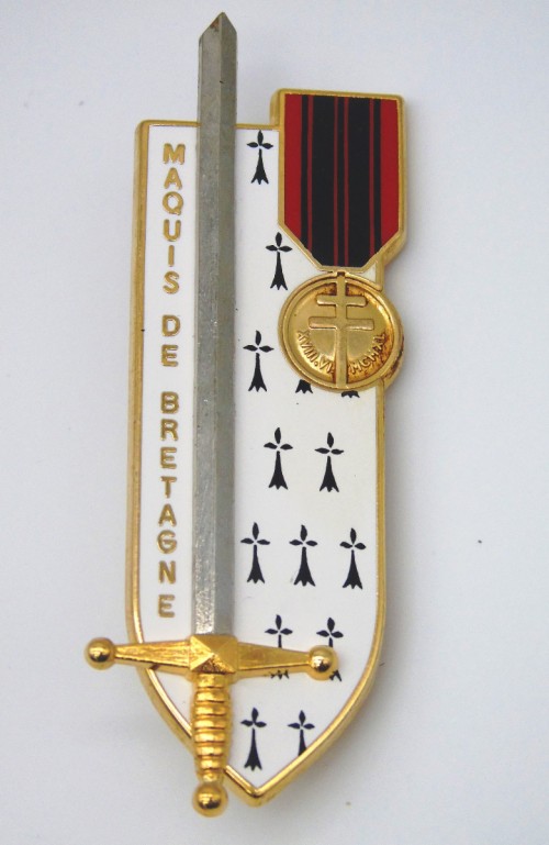 Insigne ESM4 "Maquis de Bretagne"