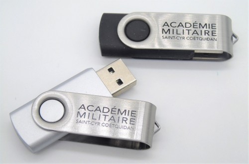 Clé USB 8 Go "Académie militaire de Saint-Cyr Coëtquidan"
